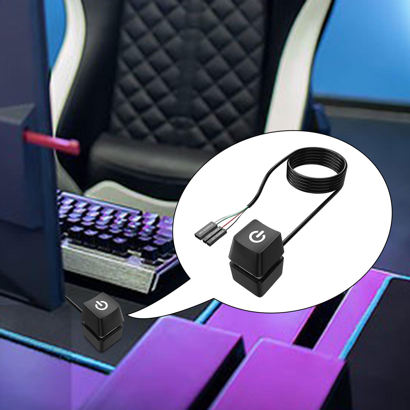 Desktop Computer Power Switch Desktop Mobile Switch for Meeting