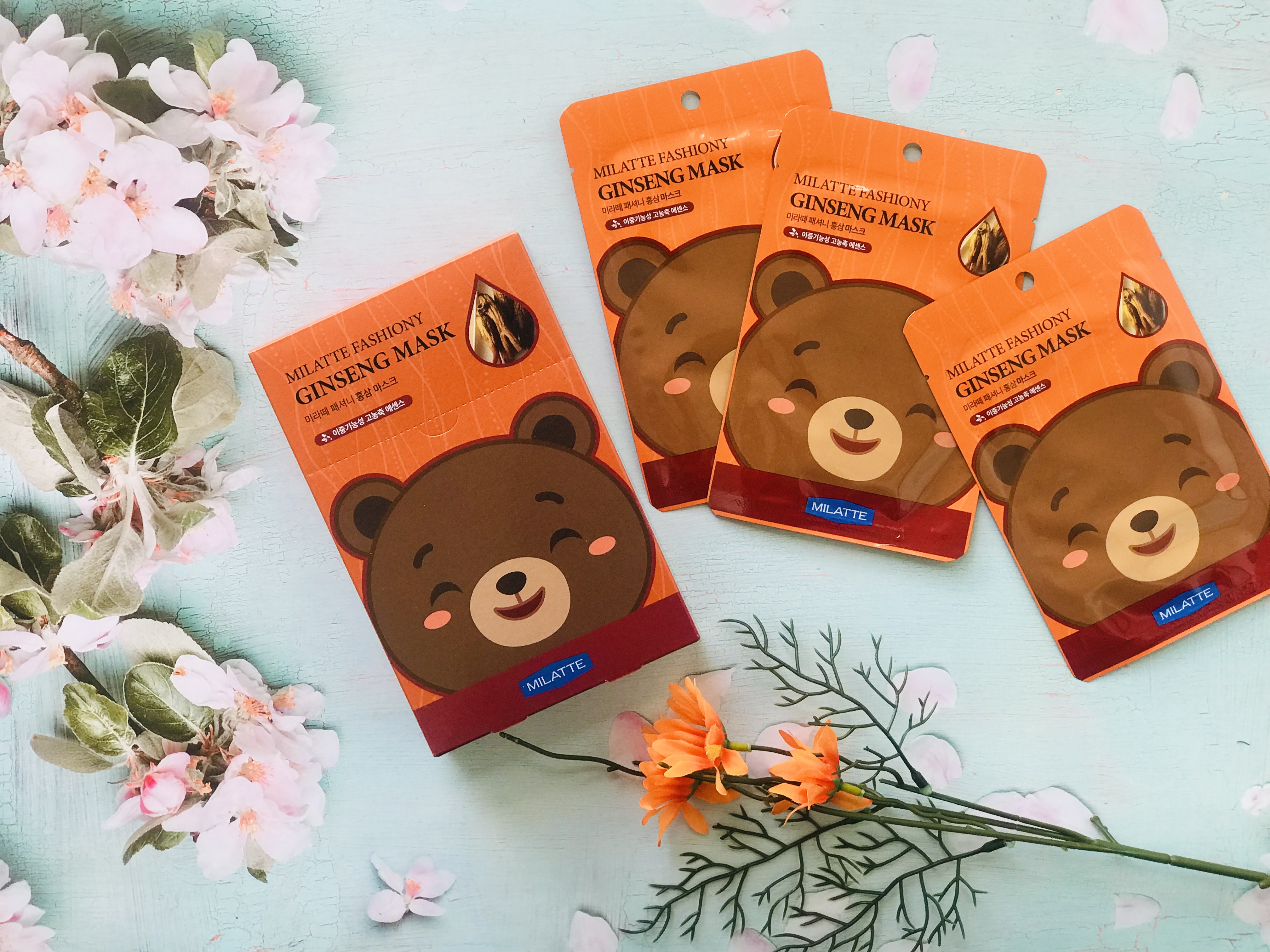 Mặt nạ dưỡng da chiết xuất từ nhân sâm Milatte Fashiony Ginseng Mask - Hộp 10 miếng