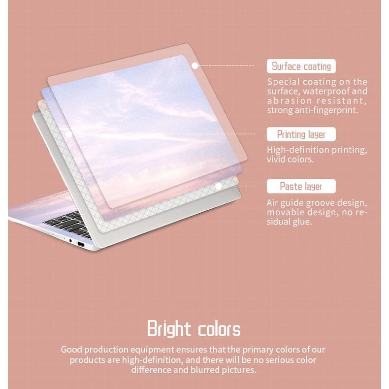 Miếng Dán Trang Trí Bảo Vệ laptop HP MT42 Folio 9470M 9480m EliteBook 735 745 840 G5 13 / 14 inch Bằng PVC