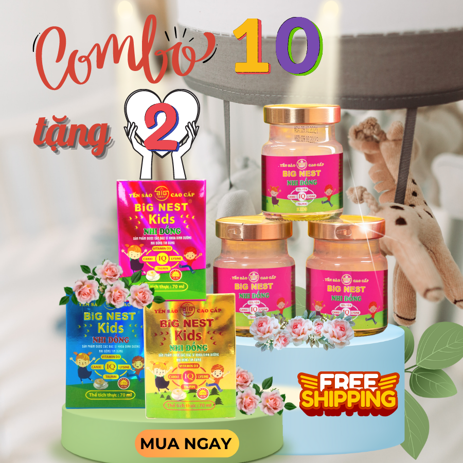 Yến Sào Nhi Đồng Cho Trẻ B.iếng Ă.n Vị Tự Nhiên