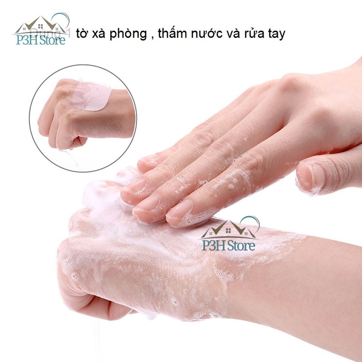 Xà phòng giấy 50 tờ tiện dụng mang theo bên mình JY162