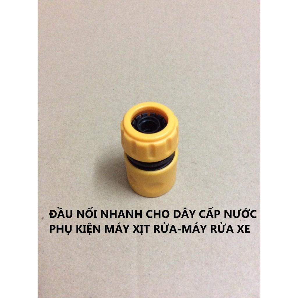 Nối ống nhanh dây cấp nước máy xịt rửa, máy rửa xe áp lực cao