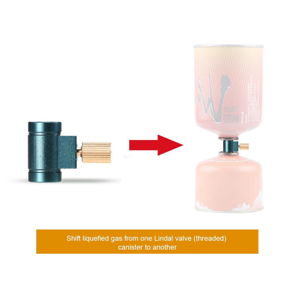 Bộ chuyển đổi khí gas hợp kim nhôm, từ ống van Lindal này sang ống đựng khác