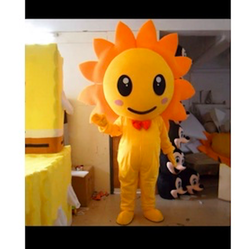 Mascot hoa mặt trời - Size từ 150cm đến 185cm - Hoá trang hoa mặt trời