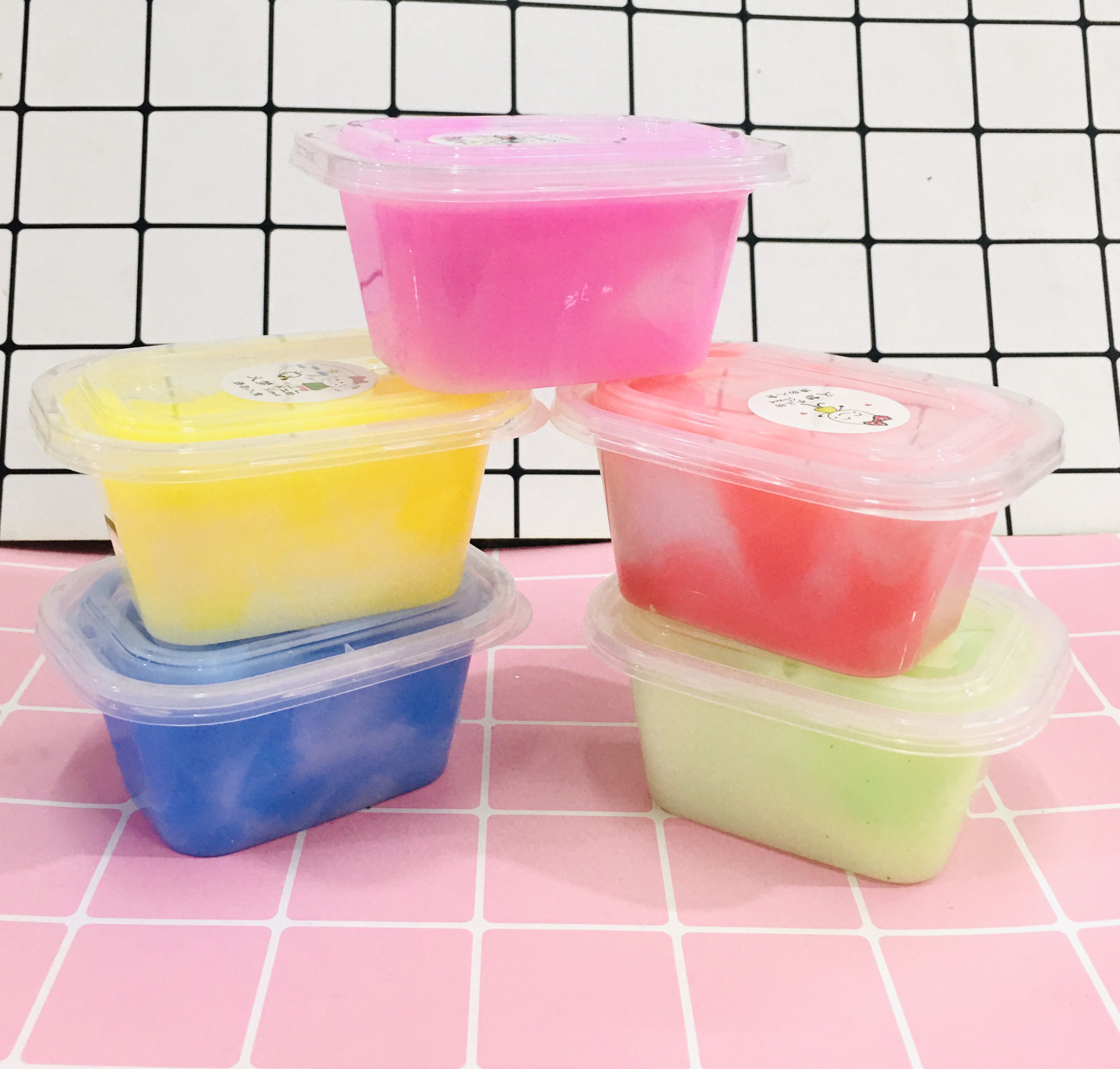 Set 2 lọ Slime bơ chất nhờn ma quái