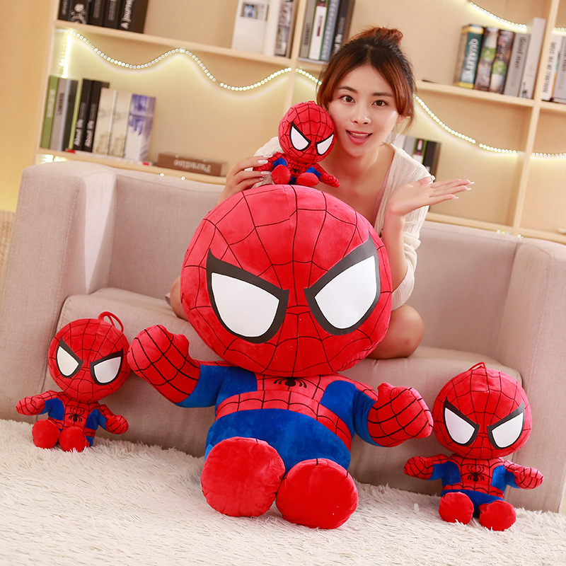 Gấu bông siêu anh hùng người nhện (Spiderman) 25cm--&gt;40cm hàng cao cấp chất lượng cao siêu cưng, an toàn cho bé