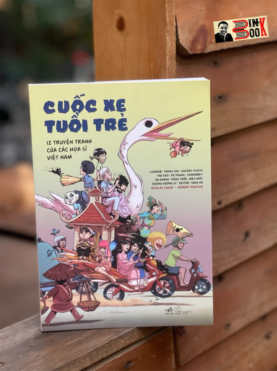 CUỐC XE TUỔI TRẺ - Mèo Mốc, LinhRab, Thanh San và các họa sĩ khác - Nhã Nam - NXB Thế Giới.