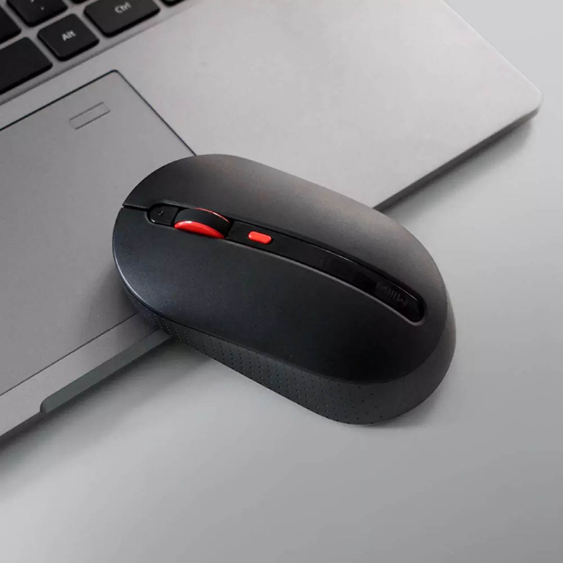 Chuột im lặng không dây Xiaomi MIIIW Chuột không dây 800/1200 / 1600DPI Nút tắt tiếng DPI đa tốc độ Bộ thu không dây 2.4GHz Chuột im lặng