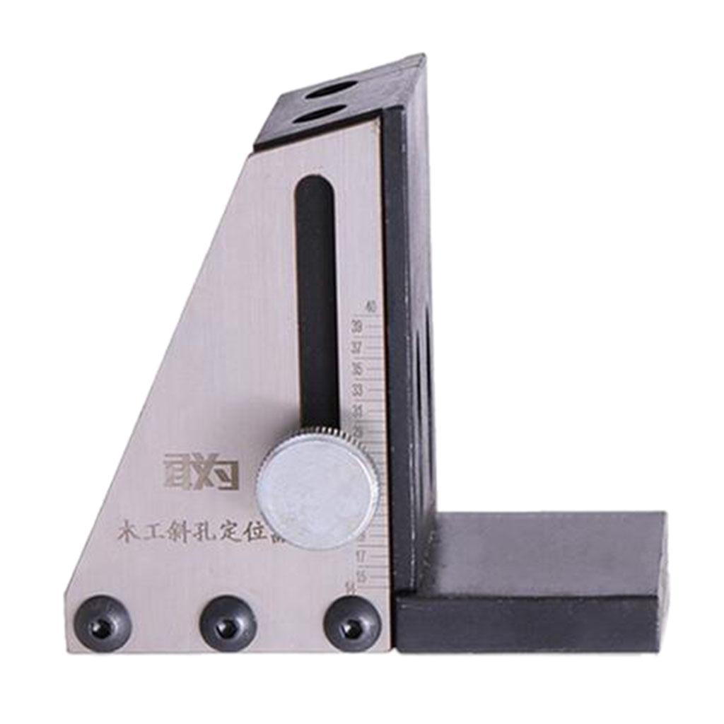 Pocket Hole Jig Tool Set Step Drill Bit Woodworking Joint Carpentry Tool Kit