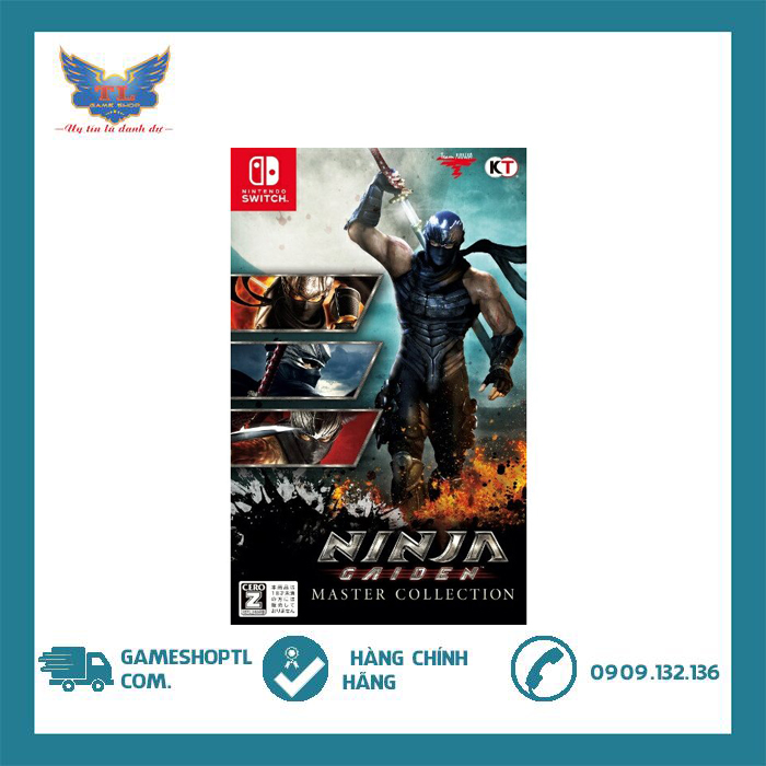 Đĩa Game Ninja Gaiden: Master Collection Cho Nintendo Switch - Hàng Nhập Khẩu