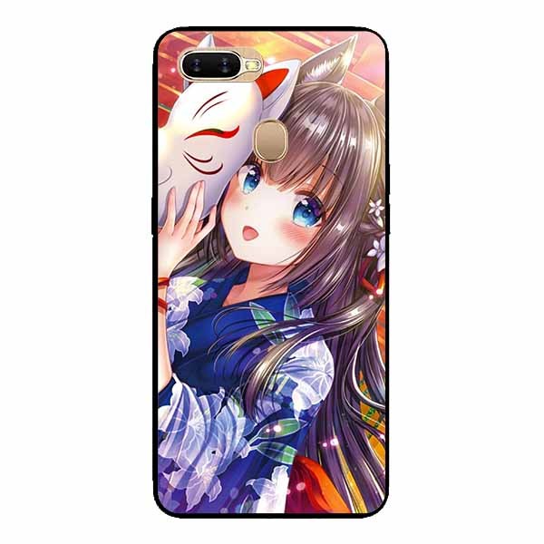 Ốp lưng in cho Realme 2 Pro Cô Gái Neko