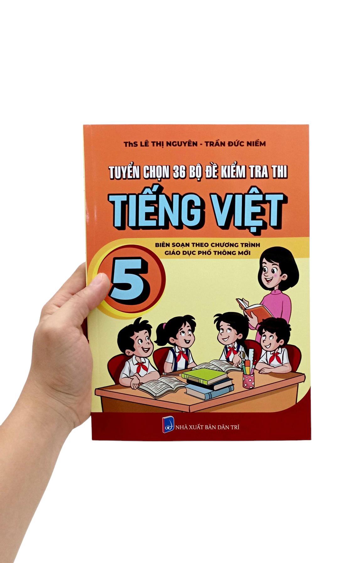 Tuyển Chọn 36 Bộ Đề Kiểm Tra Thi Tiếng Việt 5