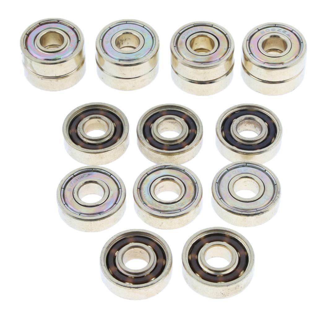16x 608 ZZ Super Fast Skate Board, Scooter, Inline and Roller Skate Bearings