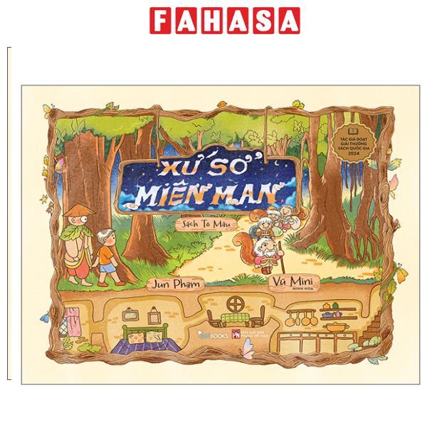 Sách Tô Màu - Xứ Sở Miên Man - Jun Phạm - Skybooks