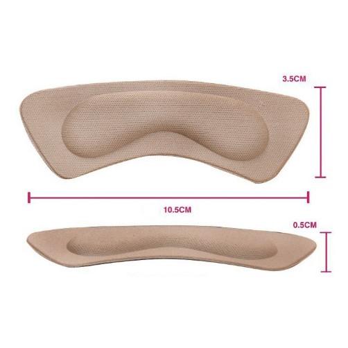Miếng lót gót giày bảo vệ gót sau 4D cao cấp, chống trầy chân, siêu êm