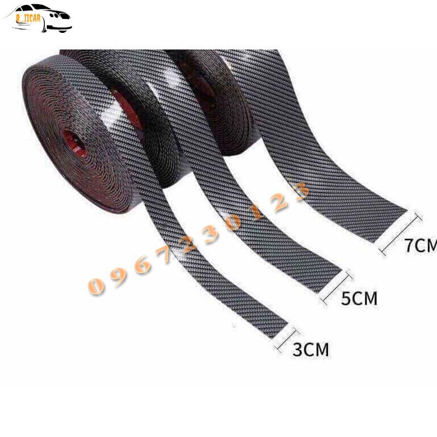Miếng Dán Chống Xước Mạ Cacbon Cao Cấp - Nẹp Cacbon Dán Chống Xước Nhiều Vị Trí Trên Ô tô