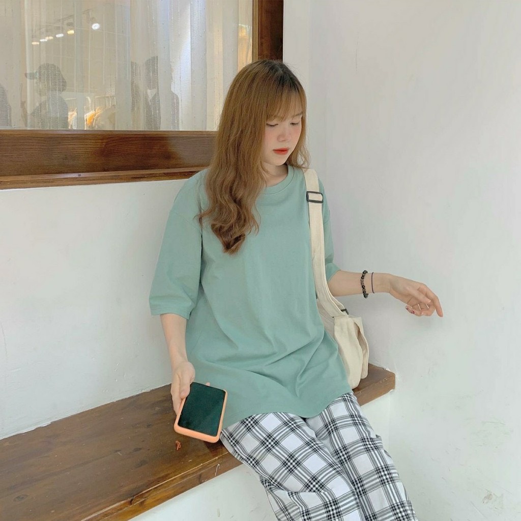 ÁO THUN TRƠN OVERSIZE ĐỦ MÀU UNISEX (16 Màu