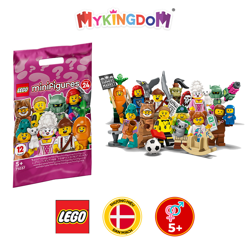 Đồ Chơi Lắp Ráp LEGO Nhân Vật Lego Sô 24 71037 (8 chi tiết) - Giao hàng ngẫu nhiên