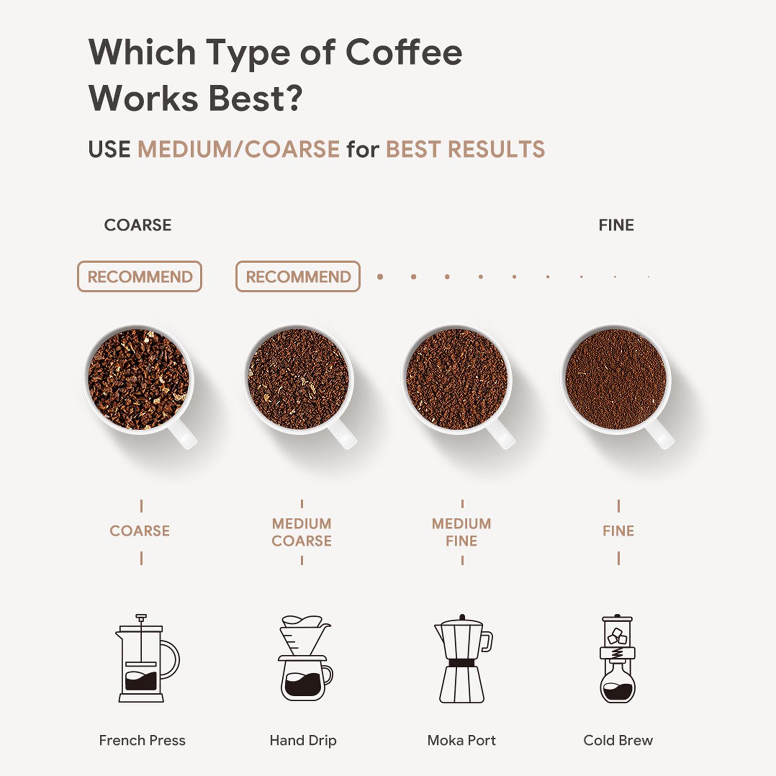 French Press Coffee Maker 320ml Camping Cup Mug for Tea Maker Coffee Makers Travel Household