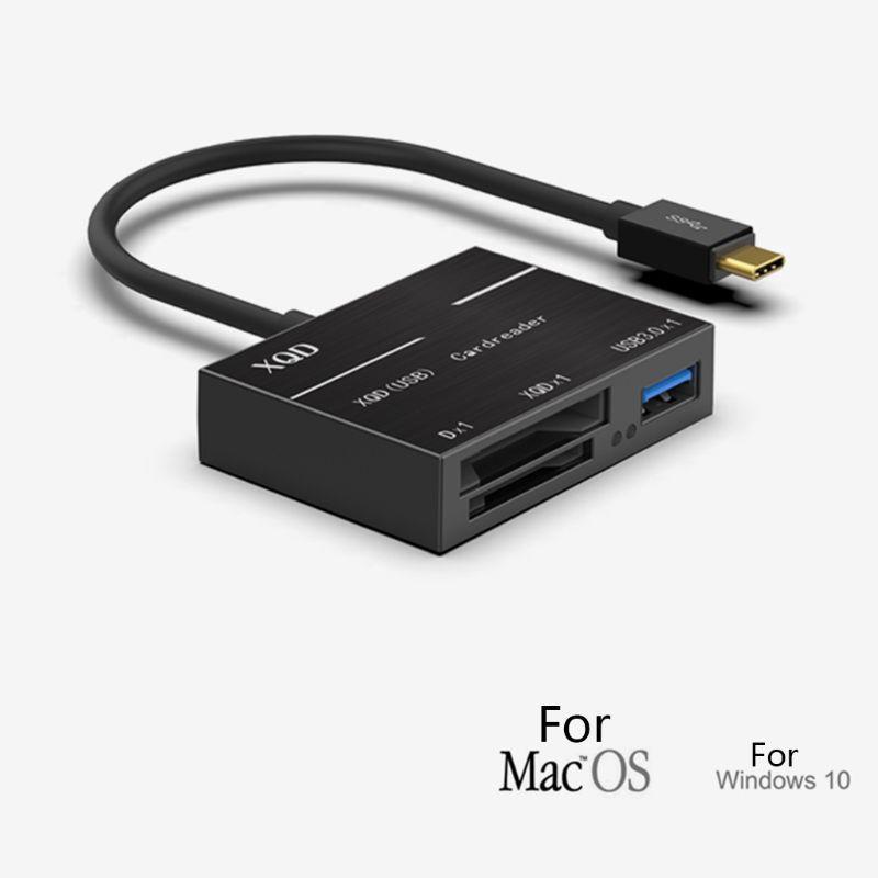 Đầu Đọc Thẻ Nhớ Tốc Độ Cao Usb 3.0 Loại C Sang Xqd / Sd