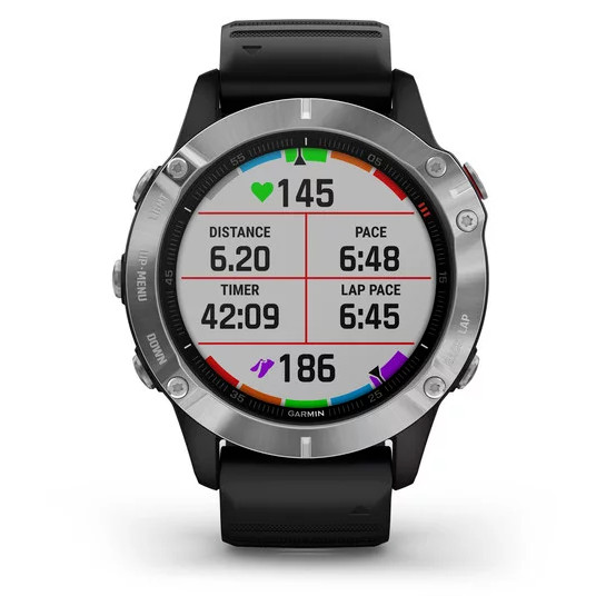 Đồng Hồ Thông Minh Theo Dõi Vận Động Theo Dõi Sức Khỏe Garmin Fenix 6 (47mm) - Hàng Chính Hãng