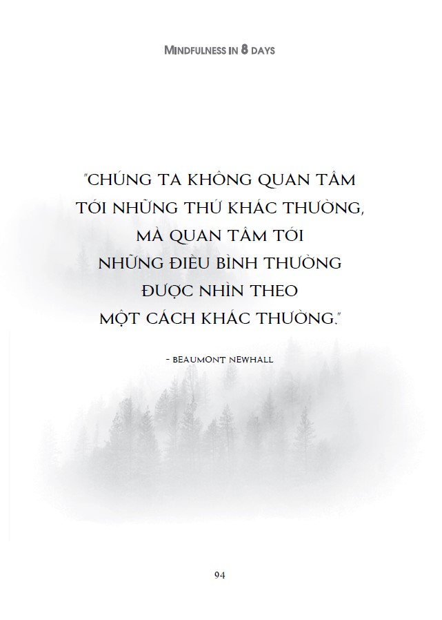 Bí Quyết Sống Tỉnh Thức Trong 8 Ngày - Tìm sự bình an giữa thế giới chuyển đổi