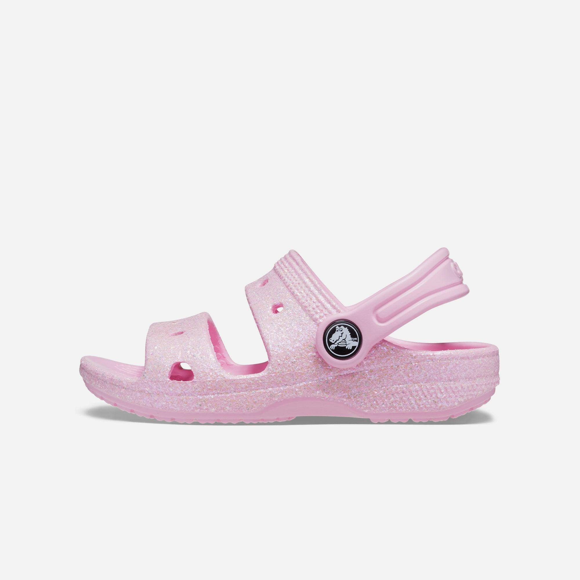 Giày sandal trẻ em Crocs Classic Glitter - 207983-6S0