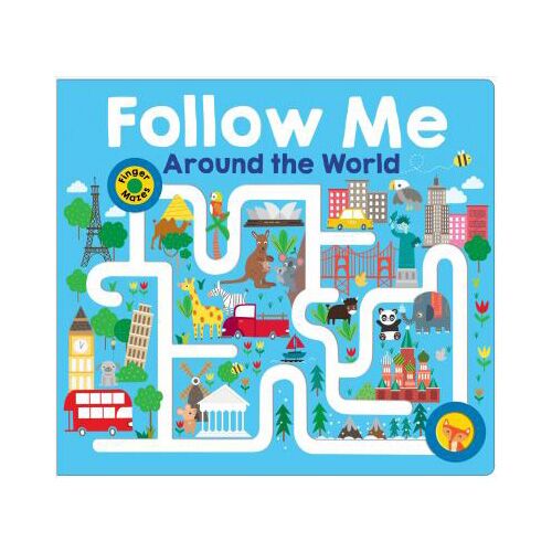 Maze Book: Follow Me Around the World