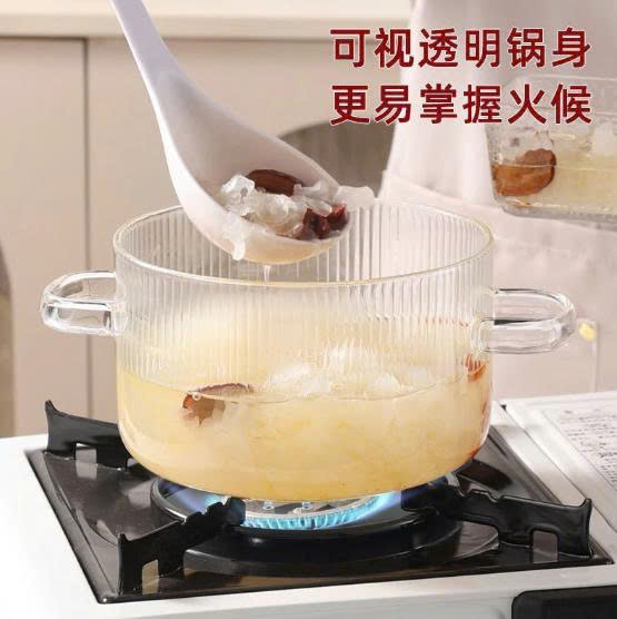 [KoSuyTu] Nồi Thủy Tinh Trong Suốt Nắp Gấu Bear 1.7L Đa Năng - Chịu Nhiệt Cao, Chiên, Nấu, Xào, Hấp, Luộc -  Sạch Sẽ, An Toàn, Thẩm Mỹ