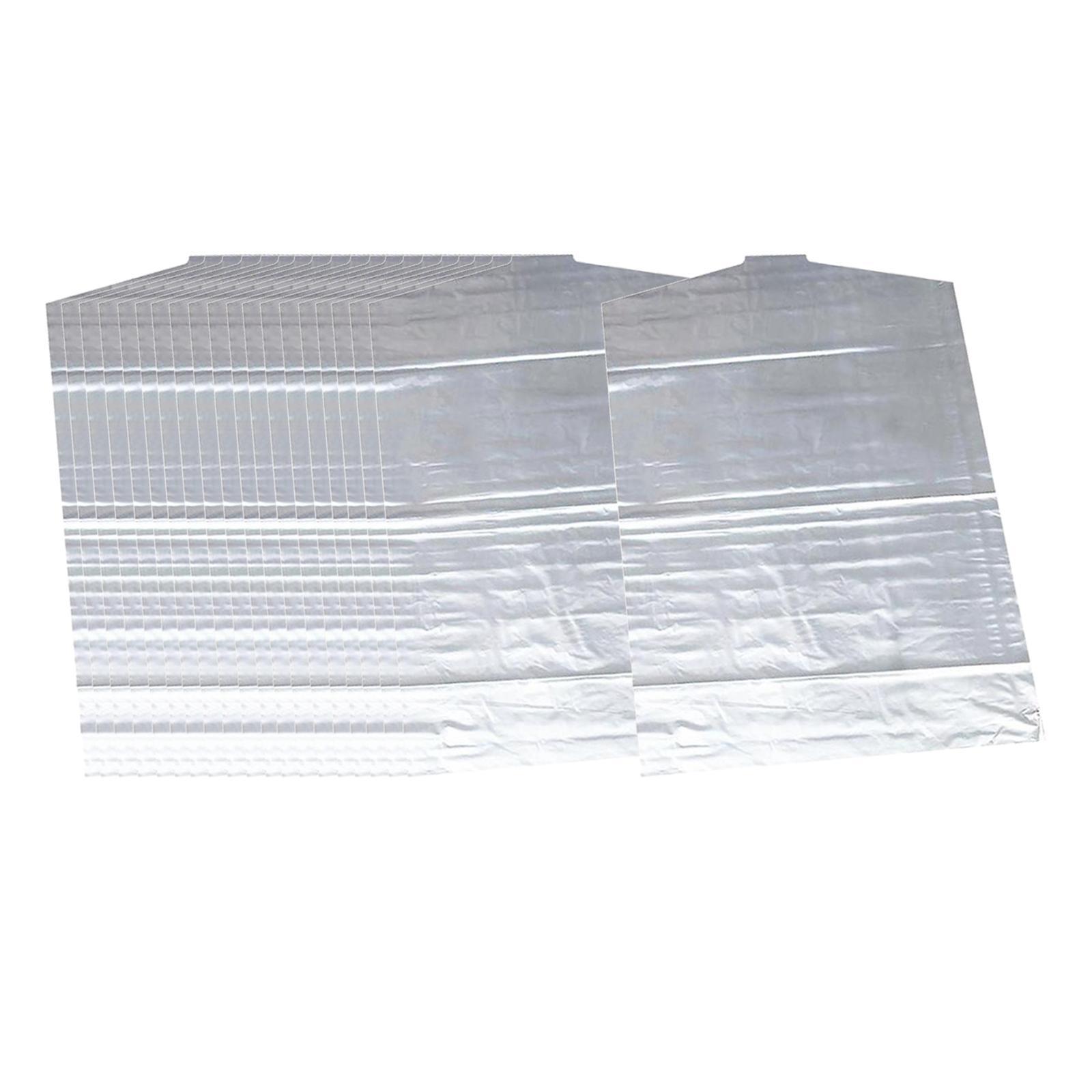 20x Garment Bags Dustproof Sweaters T Shirts Hanging Clothes Dust Covers