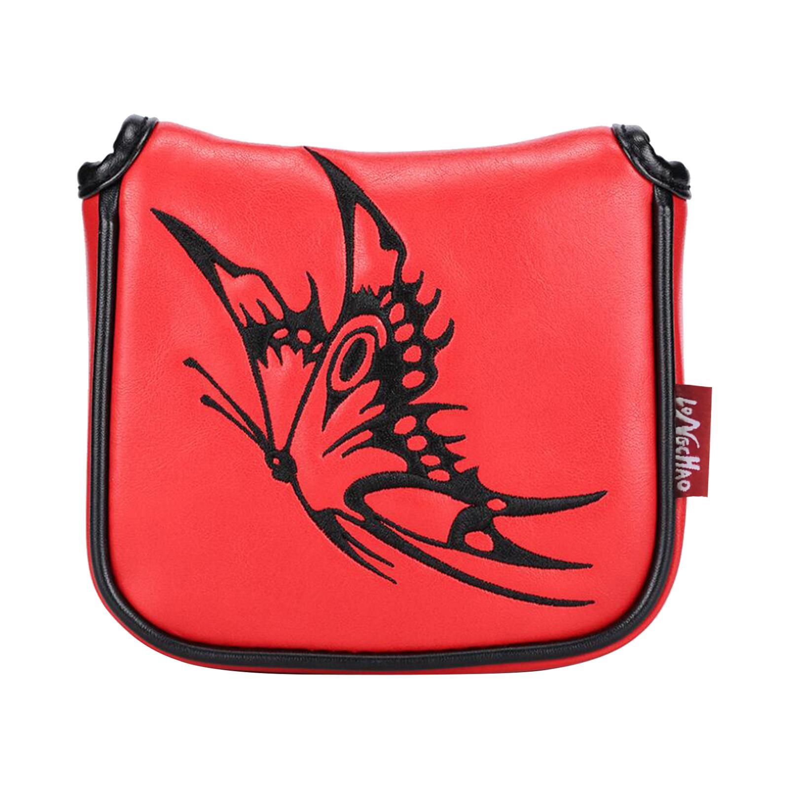 2PCS Universal Golf Mallet Putter Covers Headcover  Closure Guard