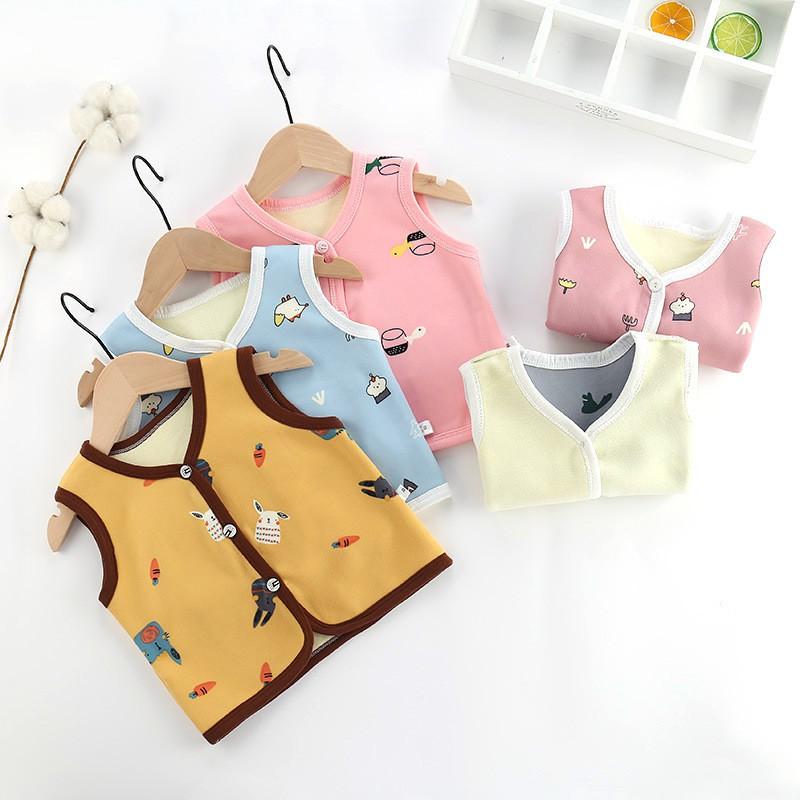 MD14 Áo Ghile nỉ cotton mềm mịn Quảng Châu cao cấp xuất Hàn cho bé Trai bé Gái