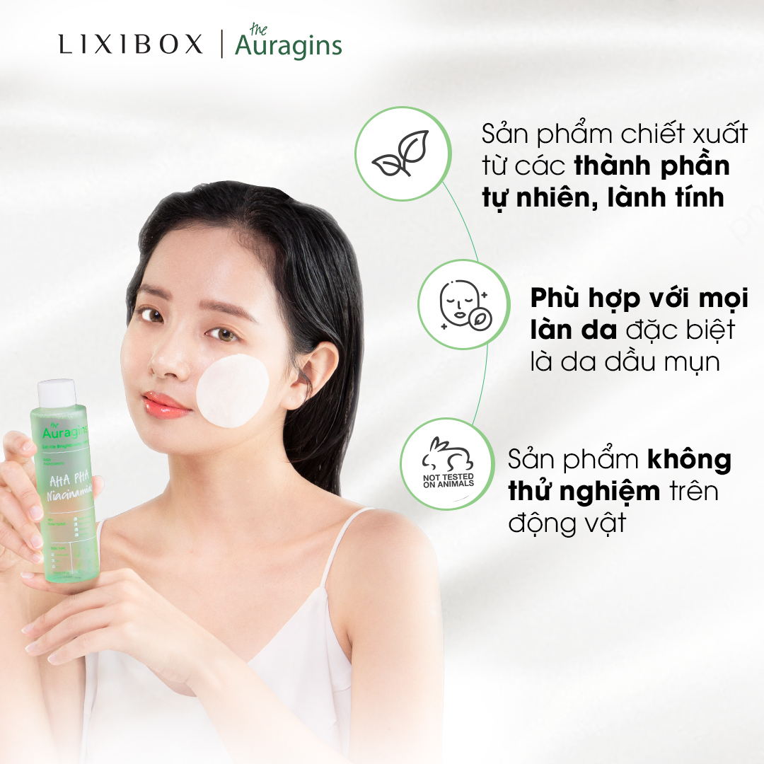 Beauty Box Chăm Da Dầu Mụn ( Combo Máy Rửa Mặt Halio, Gel Rửa Mặt, Gel Dưỡng Ẩmm, Nước Cân Bằng Minisize, Thanh Lăn )