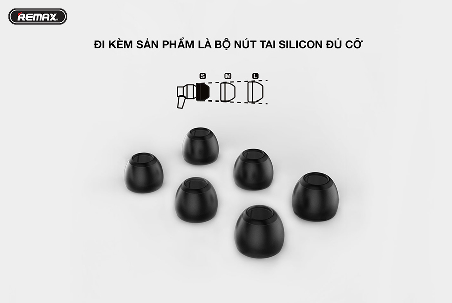 Tai Nghe In-Ear Remax RM-590 Âm Thanh HIFI Jack 3.5 - Hàng Chính Hãng