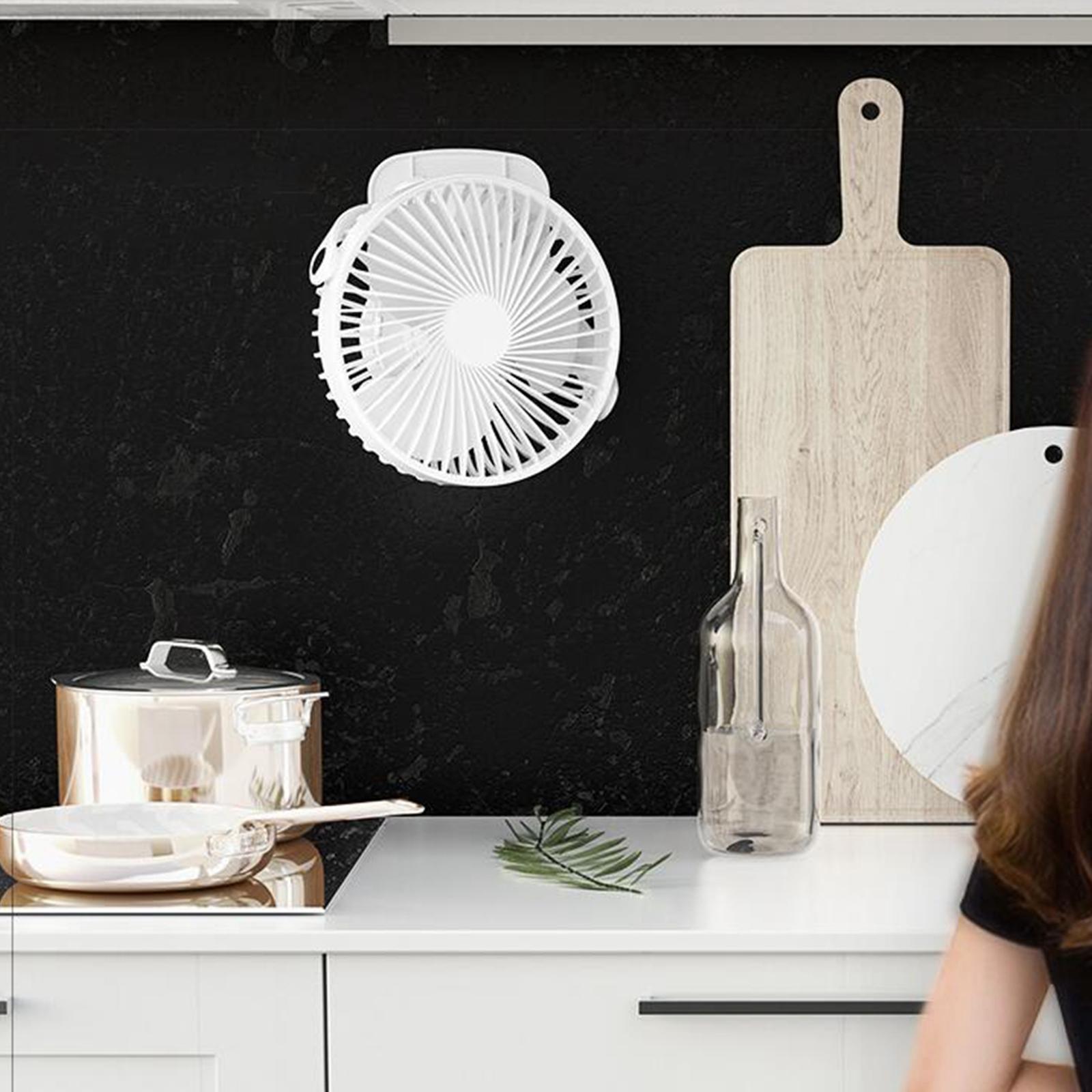 Portable Table Fan Clip-On Type 3 Speeds Cooling for Baby Stroller