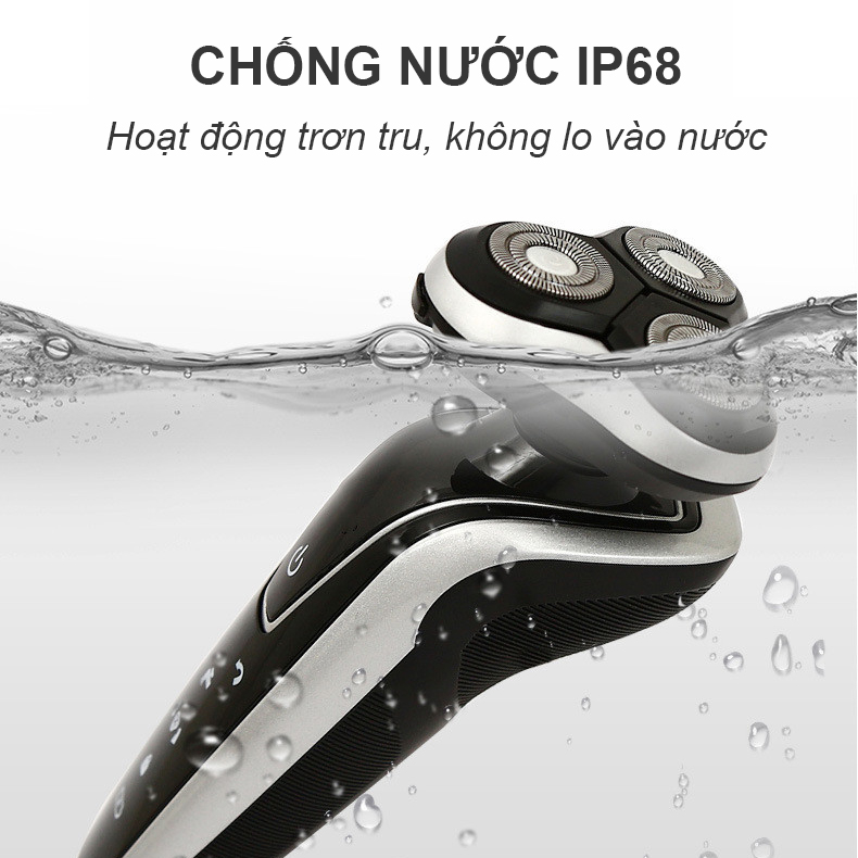 Máy Cạo Râu Đa Năng 4 In 1 Hàn Quốc Cao Cấp Smart Pholzps Tông Đơ Cắt Tóc Tỉa Lông Mũi Massage Mặt Dao Cạo Râu Điện Xiaomi Khô Chống Nước Ipx7 Có Thể Thay Lưỡi Dao Cạo Râu Pin Trâu