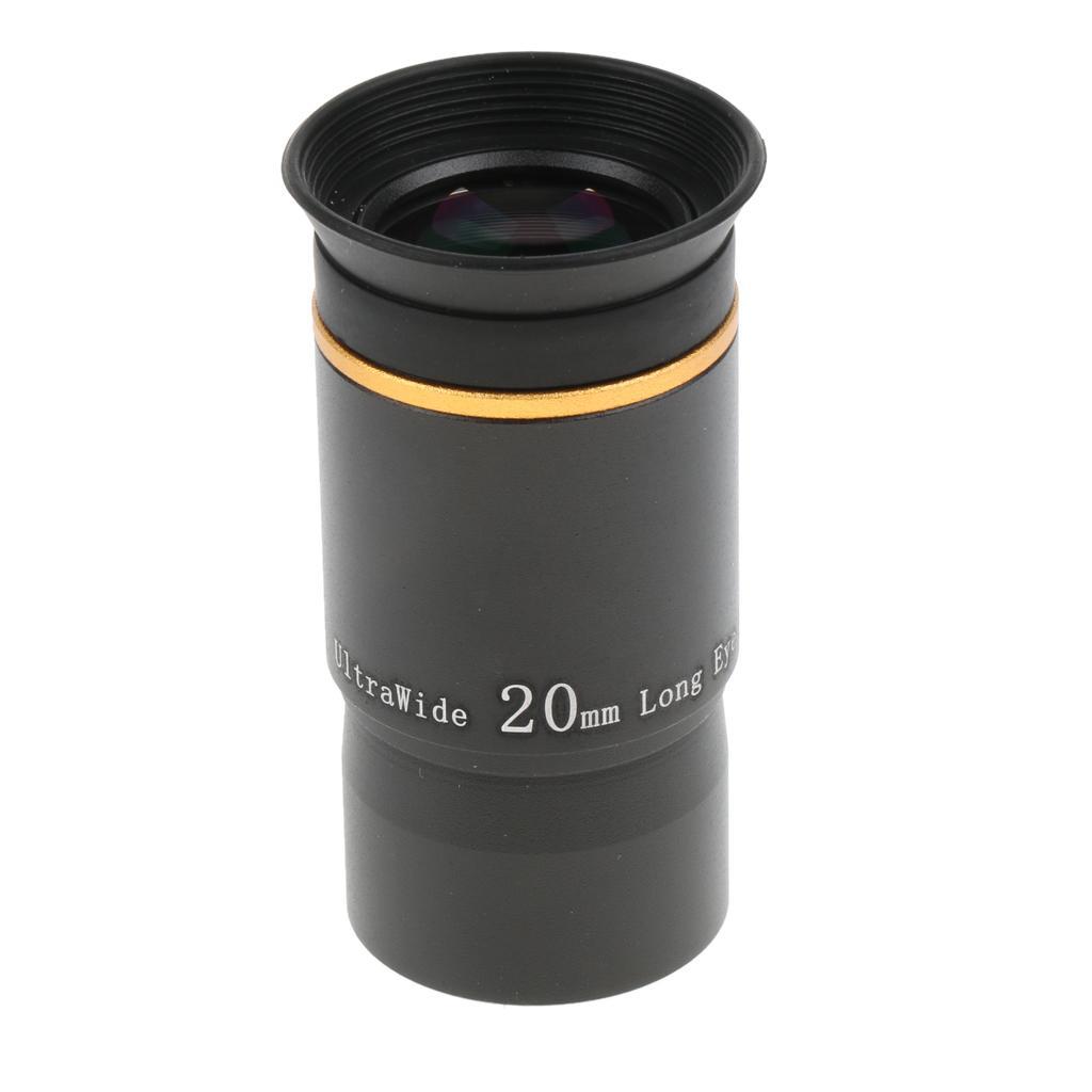 1.25" Telescope Eyepiece Lens For Astronomy Moon Planet Deep Sky 66 Degree