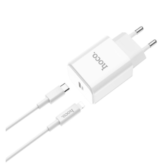 Bộ sạc nhanh Type C to Lightning tương thích iPhone 1m - Hàng chính hãng