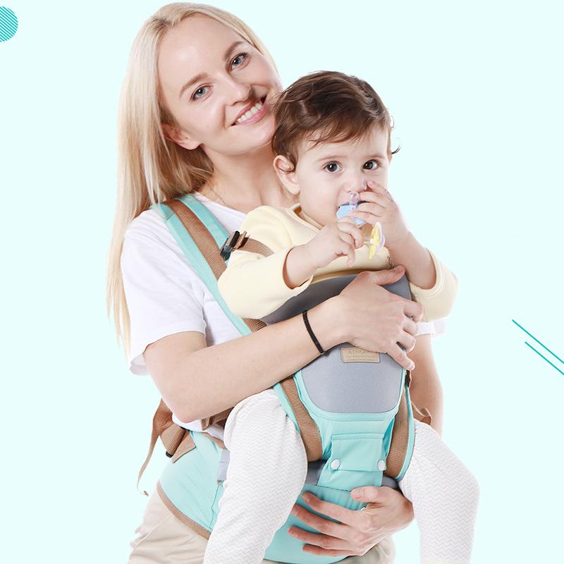 Mùa Hè Công Thái Học Cho Bé Trẻ Sơ Sinh Hipseat Carrier 3 Trong 1 Mặt Trước Công Thái Kangaroo Quấn Bé Sling HB Cho Bé