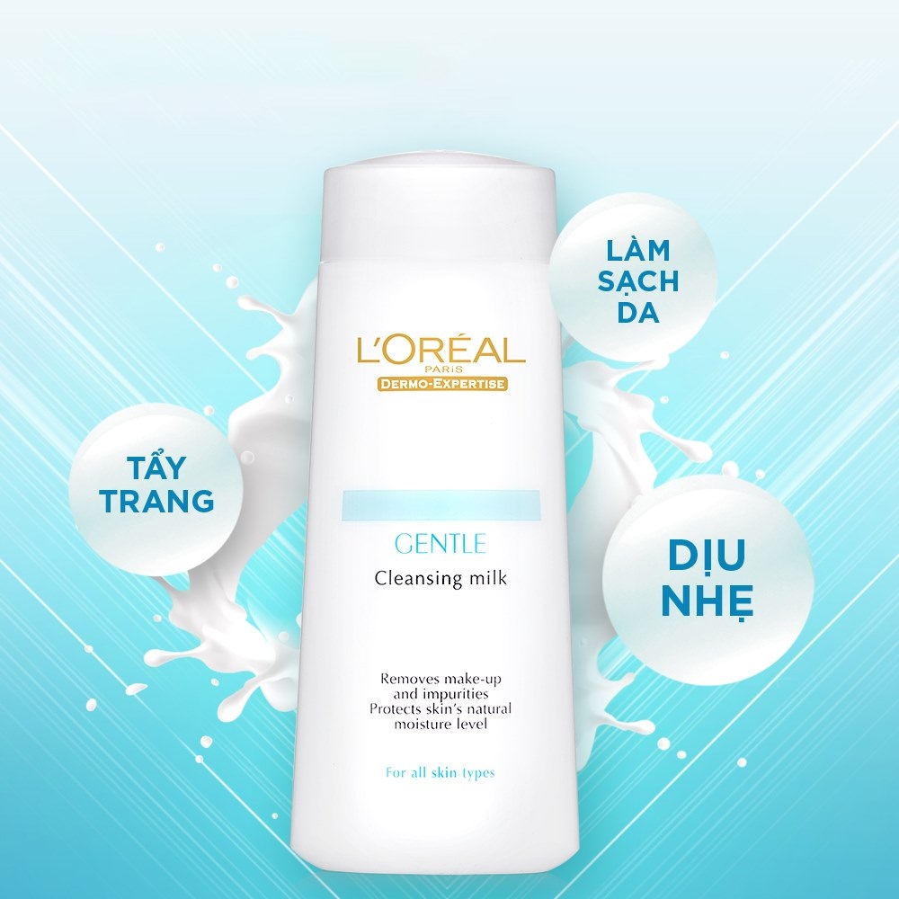 Sữa Tẩy Trang L'Oreal - Gentle Cleansing Milk 200ml