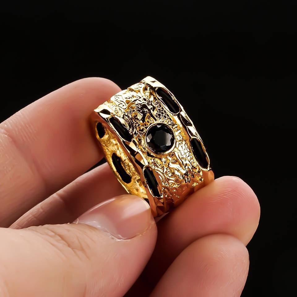 Nhẫn Nam Phong Thủy Chạm Khắc