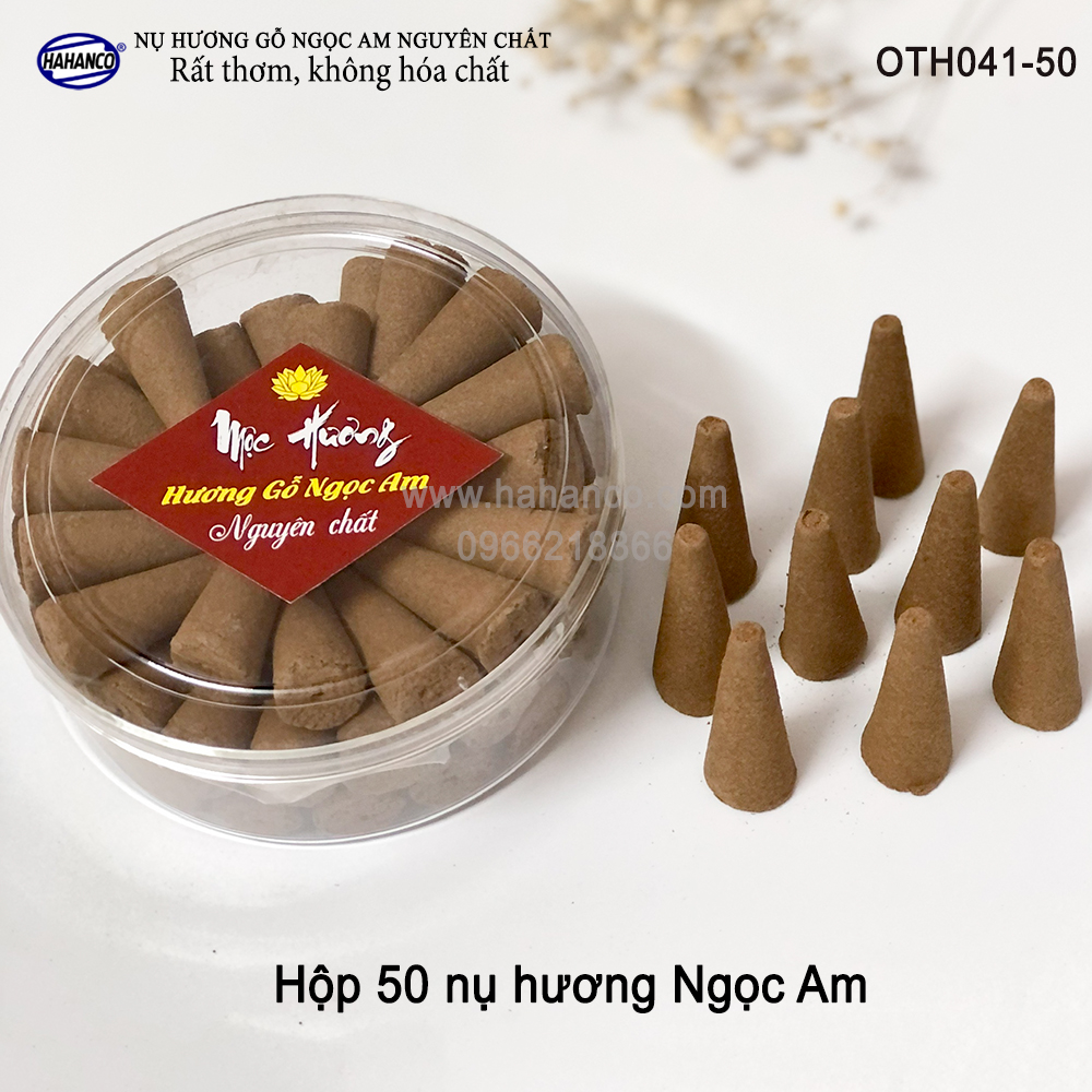 Nhang nụ siêu sạch gỗ Ngọc Am lên tuyết - hương thơm lan tỏa (OTH041) Xông trầm phong thủy, Xua đuổi tà khí tai ương - giúp thư giãn tĩnh tâm, an yên