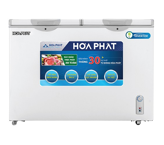 TỦ ĐÔNG MÁT INVERTER HÒA PHÁT 245 LÍT HCFI-606S2Đ2 ĐỒNG (R600A) (HÀNG CHÍNH HÃNG) (CHỈ GIAO HCM)