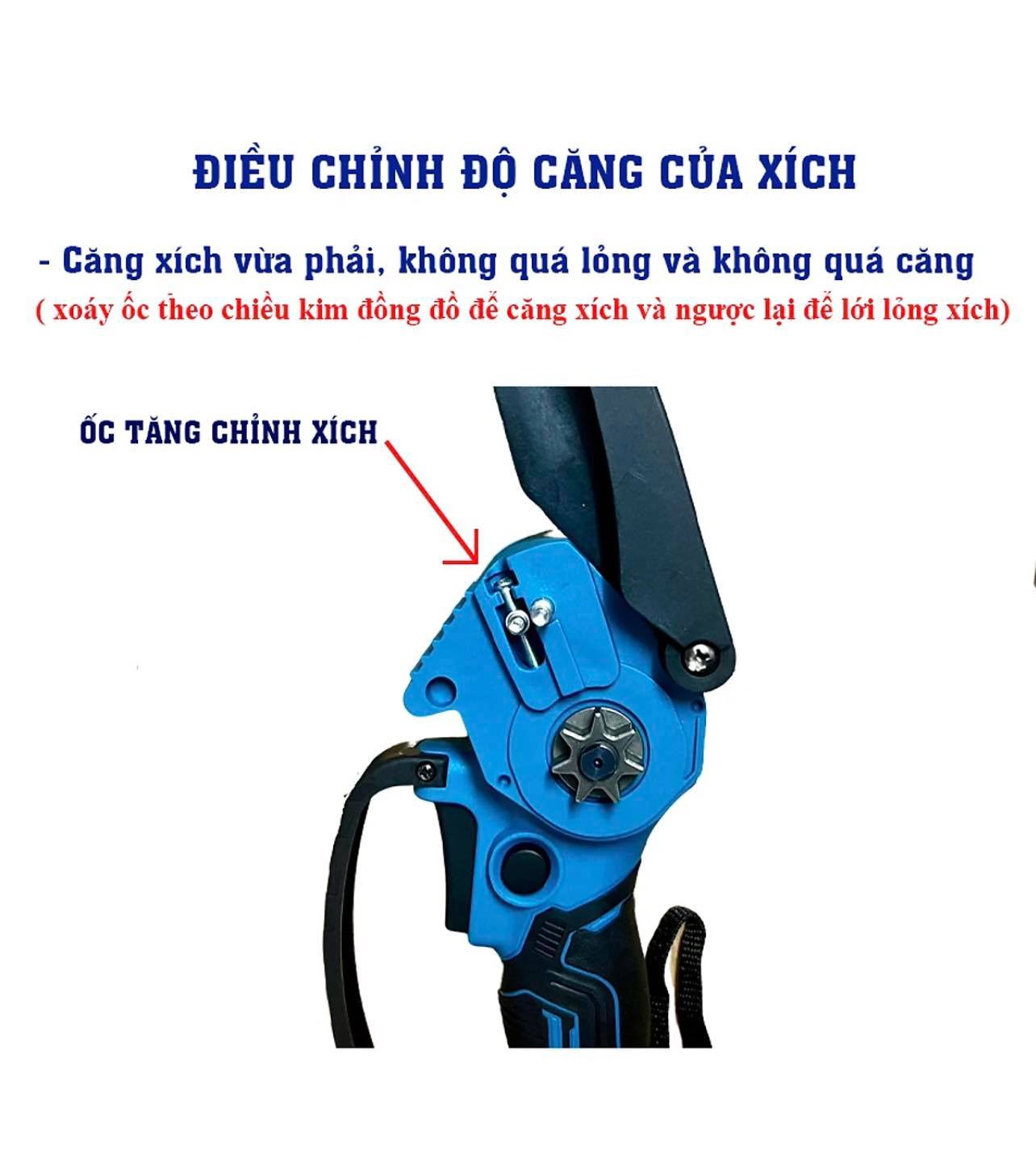 Cưa Pin Chuyên Dụng - Máy Cưa Pin 199V Tặng Bộ Dây Xích Dự Phòng - Bản Lam Xích Dài Mới Nhất 2023 - pin siêu 10 cell siêu khỏe