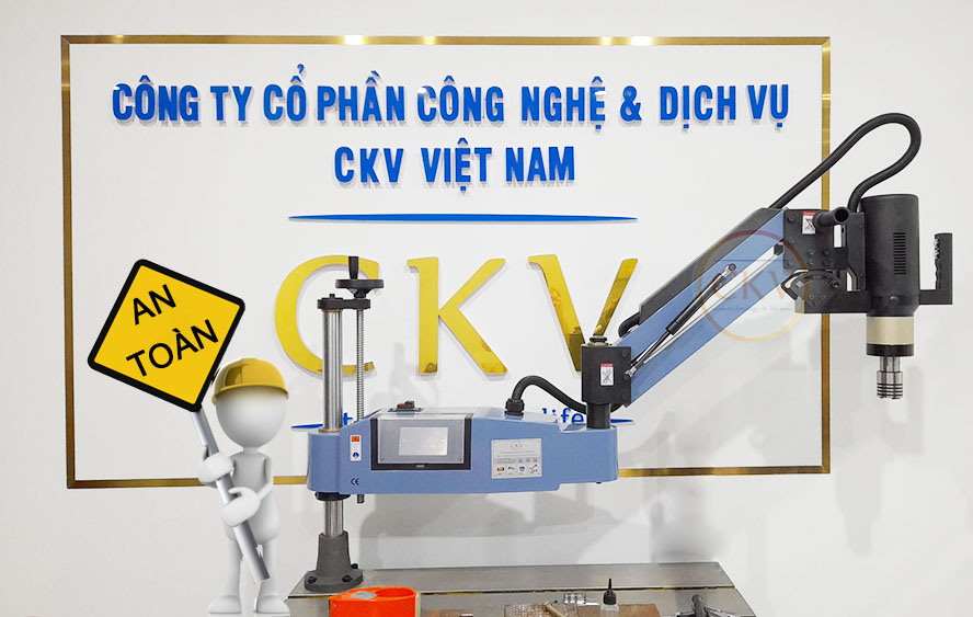 [NOW SHIP] Máy taro cần điện màn hình cảm ứng và cổ xoay M6 - M36 hiện đại