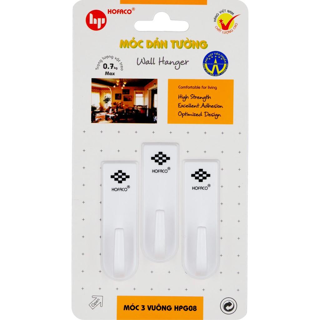 Móc treo dính tường bằng nhựa cao cấp