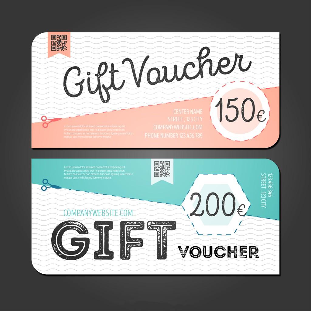 in 500 phiếu giảm giá voucher C300 cán mờ