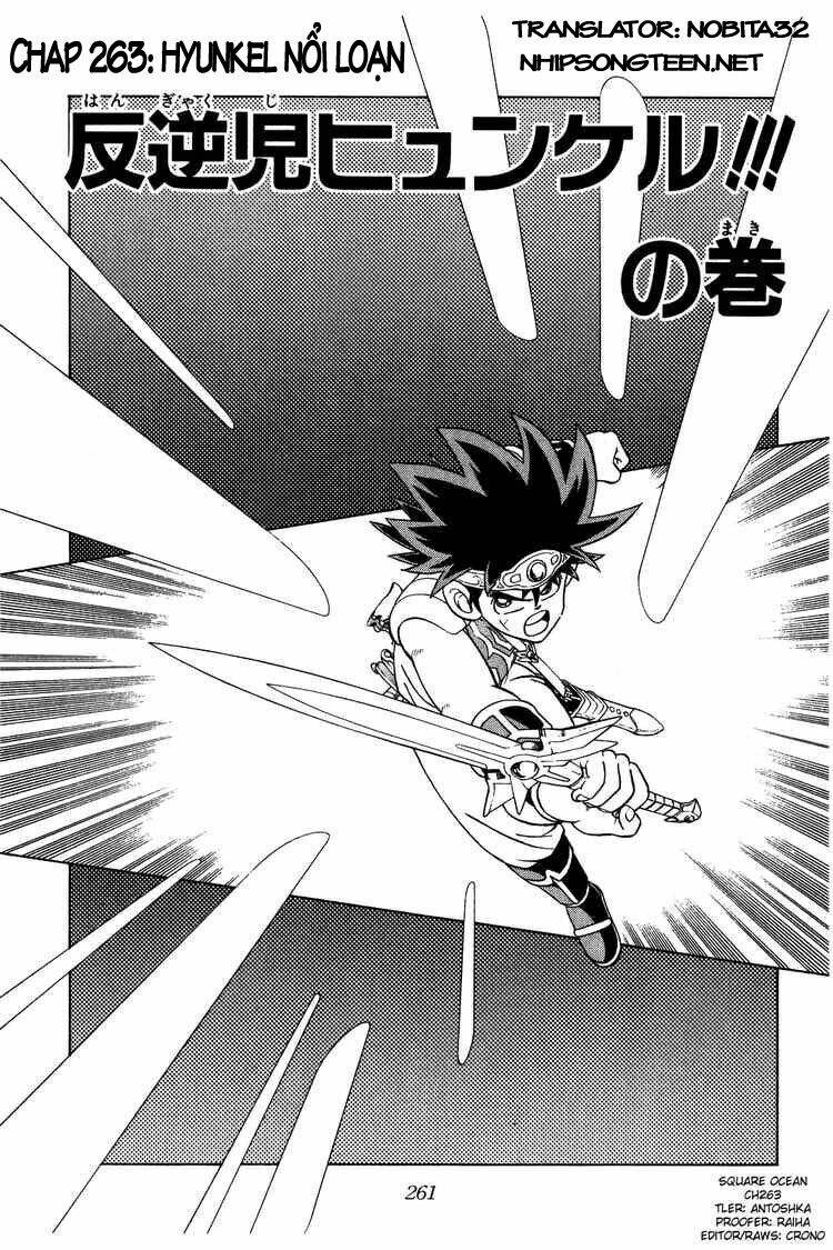 dragon quest - dấu ấn rồng thiêng chapter 263 1