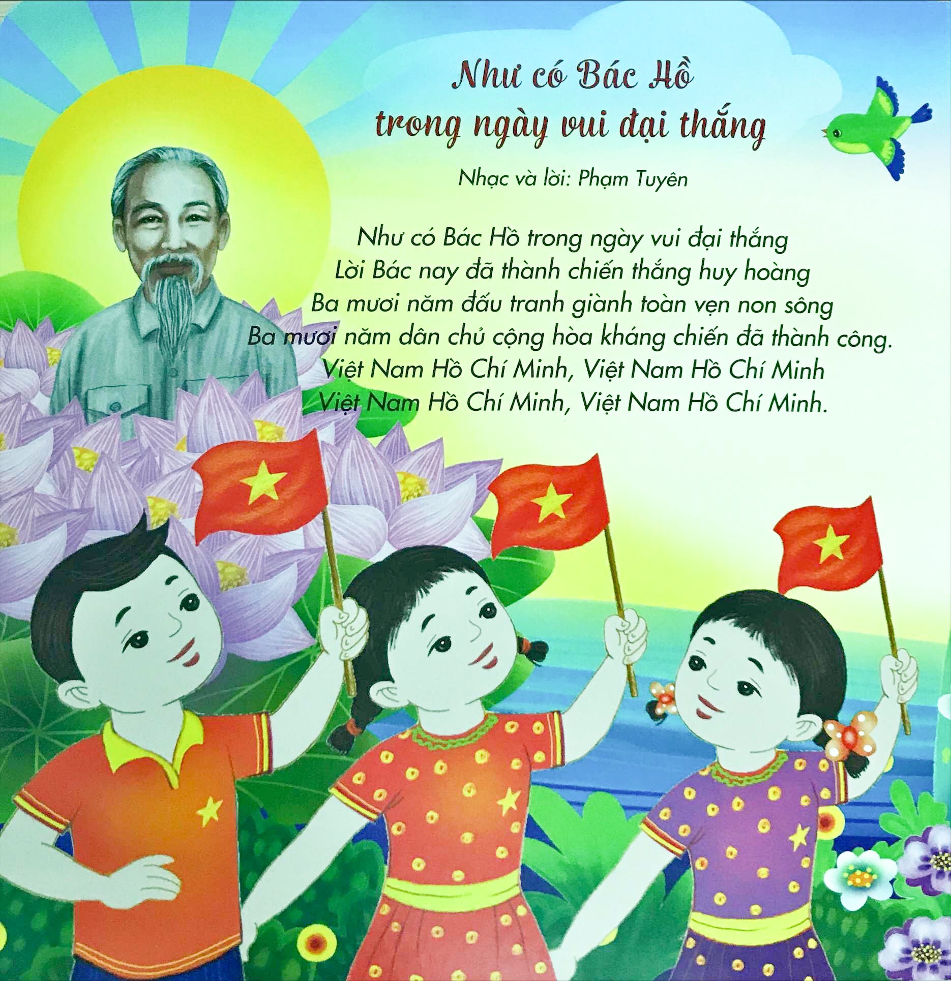 Học Từ Vựng Qua Bài Hát - Bác Hồ - Quê Hương - Đất Nước_TV