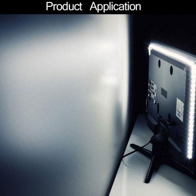 Cuộn Dây LED đầu cắm USB 5V cho TV hiệu ứng đẹp kèm khiển 24 phím